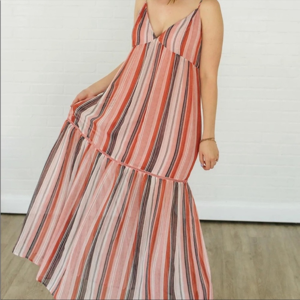 JACK BY BB DAKOTA SAILOR'S DELIGHT MAXI DRESS SIZE S